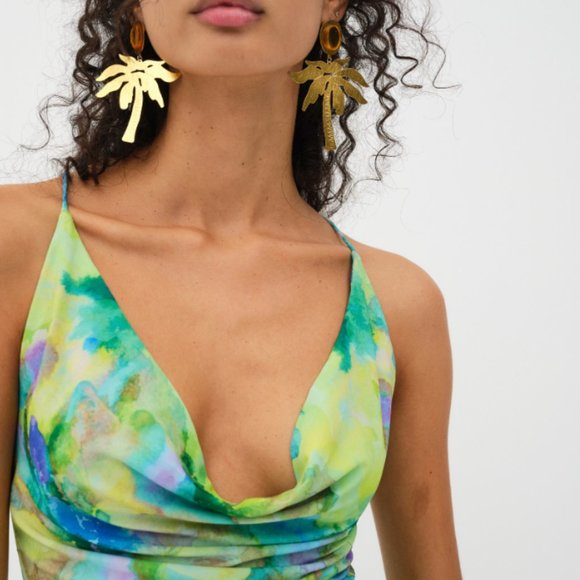 NWT Aster Mini Dress For Love & Lemons - Picture 6 of 7